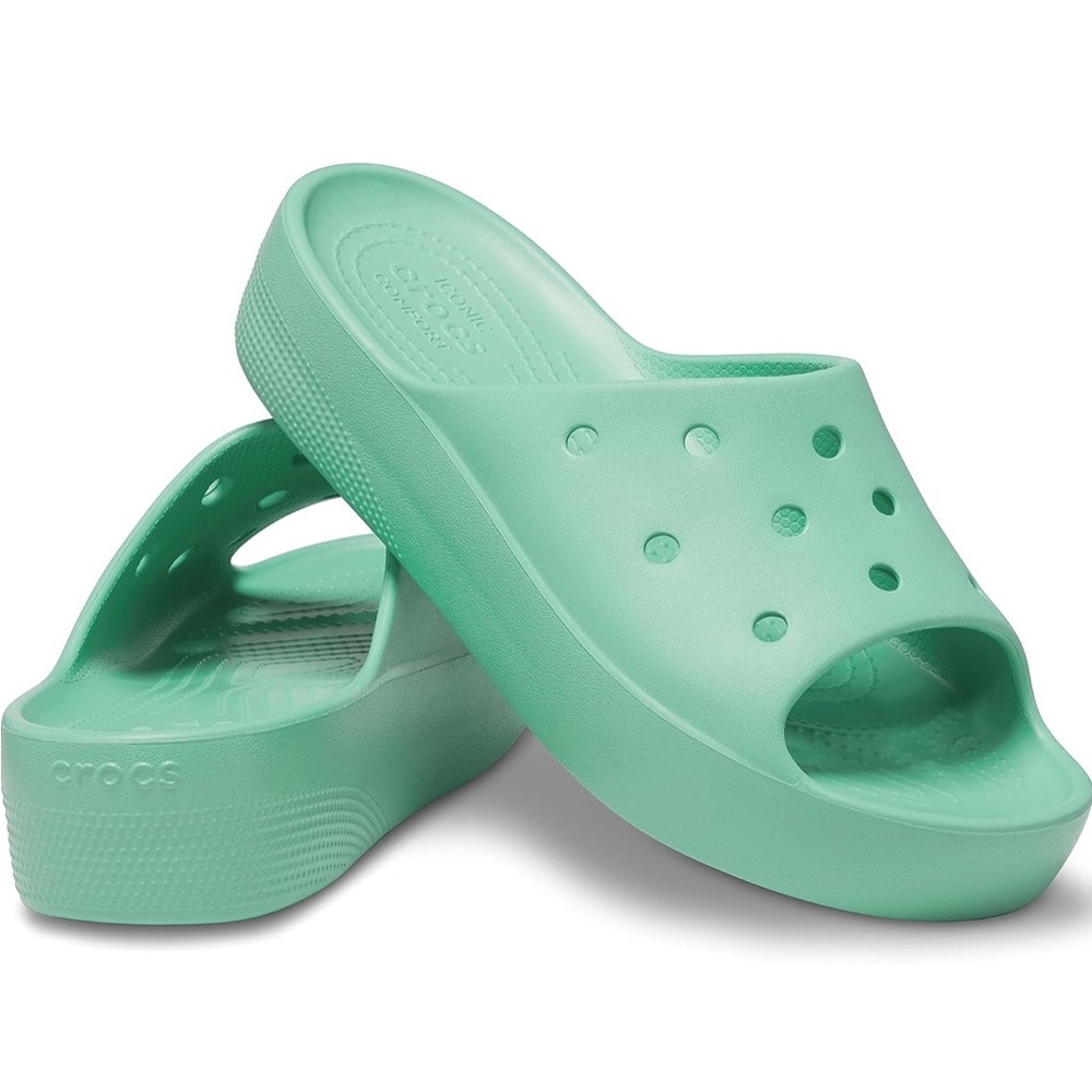 NWT Crocs Women's Platform Slide Sandals by Crocs Size 9